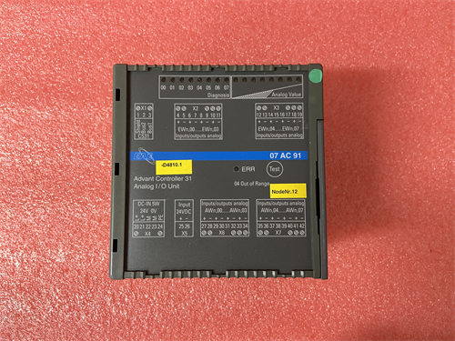 ABB GJR5252300R3101 07AC91F  