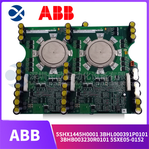 ABB 3BHB003230R0101 5SXE05-0152 3BHL000391P0101 5SHX1445H0001 