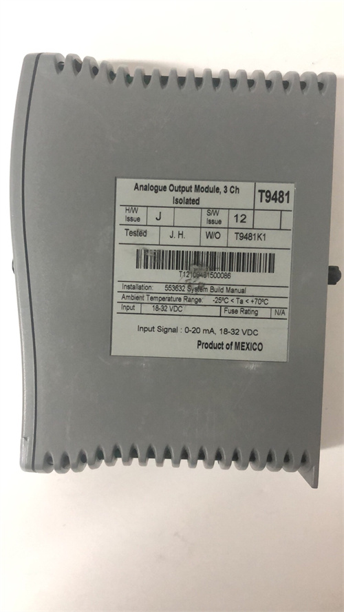 ICS TRIPLEX T9481